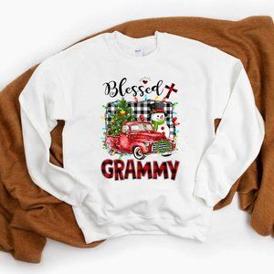 Blessed Grammy Christmas Sweatshirt